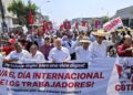 CGTP se movilizó por Día Internacional de los Trabajadores