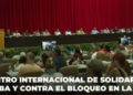 UIS PyJ-CTC-FSM: Declaración internacional de solidaridad con Cuba y el antimperialismo