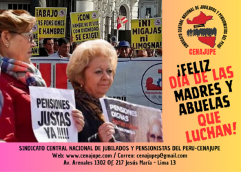 CENAJUPE: Saludo a las madres